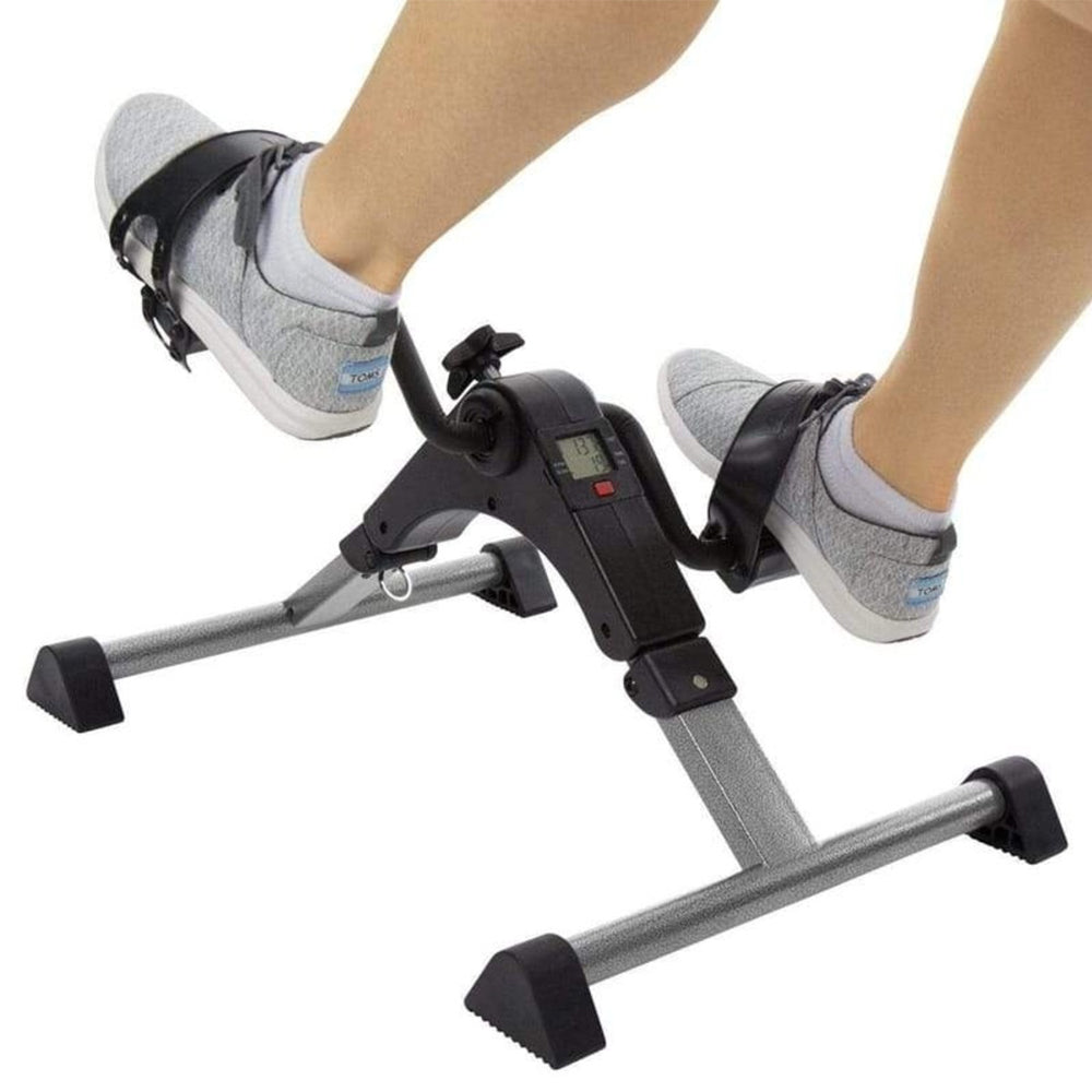 Foldable Mini Exercise Bike with LCD Display – Arm & Leg Pedaler for Home Gym & Weight Loss