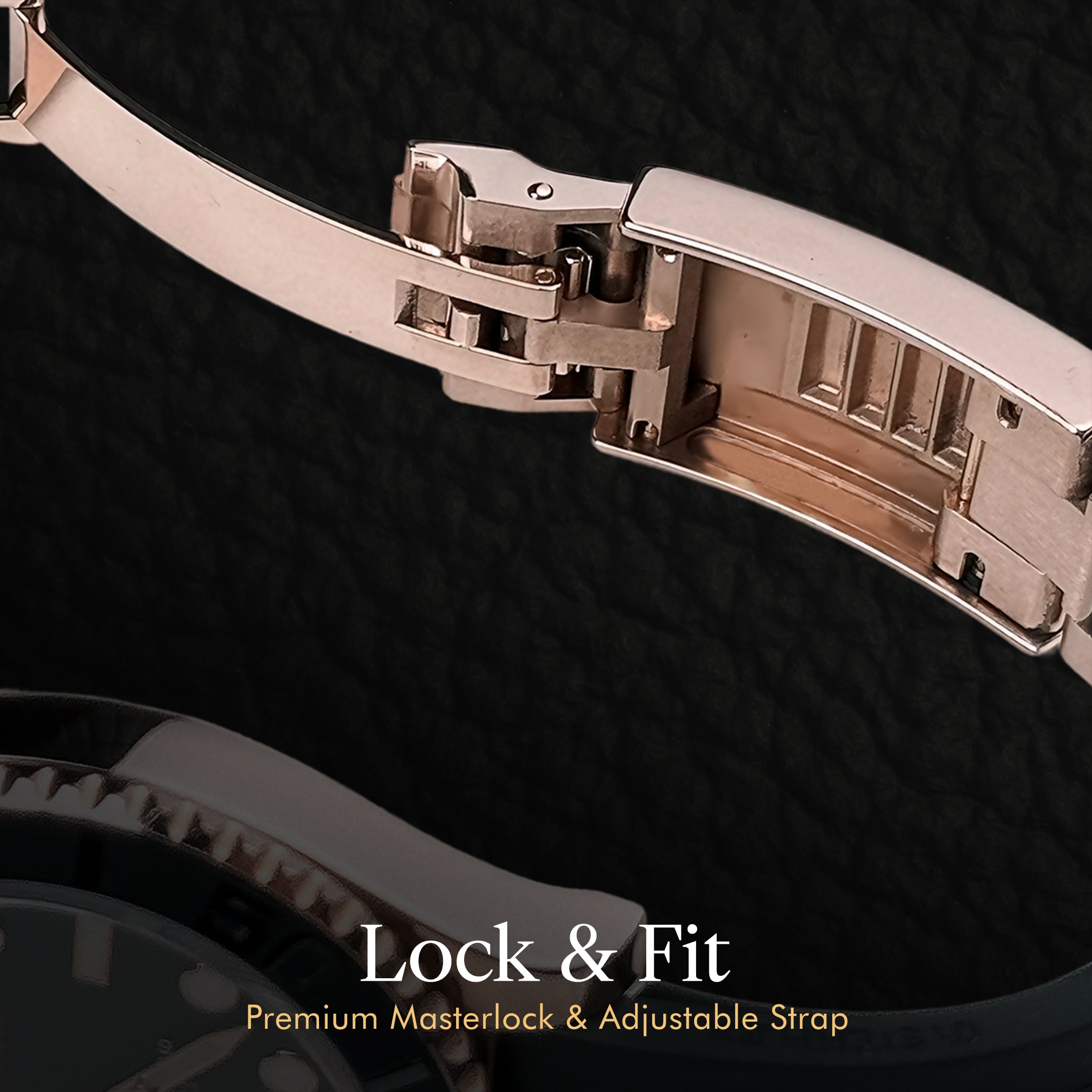 Luxury Men’s Watch — Shockproof | Adjustable Strap | Stainless Steel