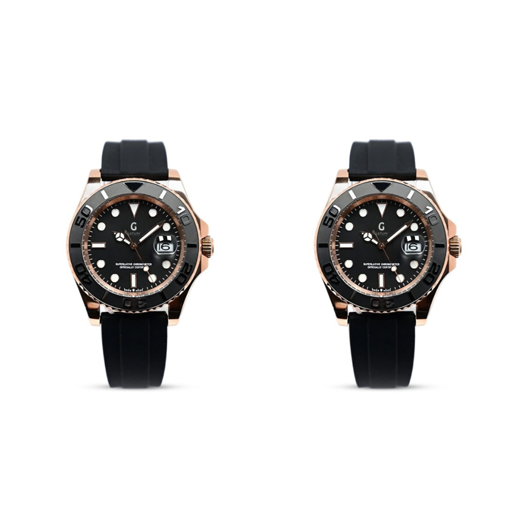 Luxury Men’s Watch — Shockproof | Adjustable Strap | Stainless Steel